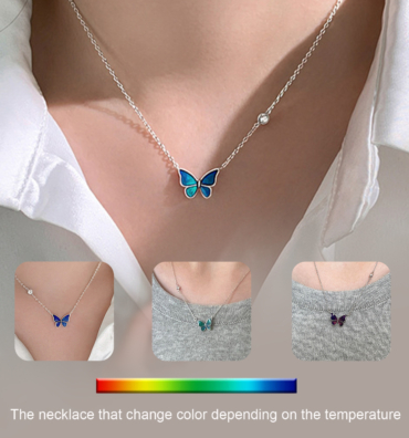 Butterfly Necklace 925 Silver