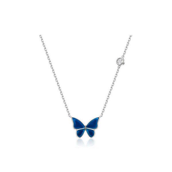 Butterfly Necklace 925 Silver