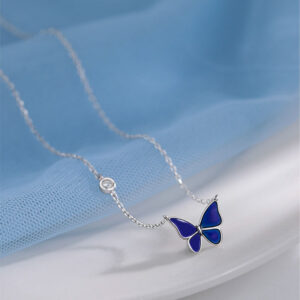 Butterfly Necklace 925 Silver