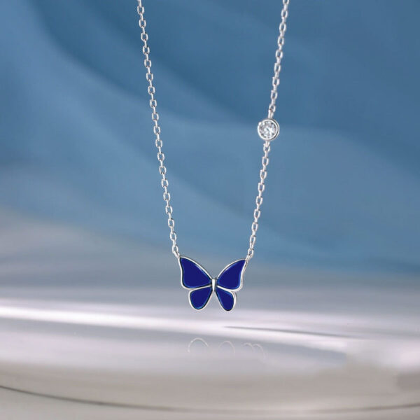 Butterfly Necklace 925 Silver