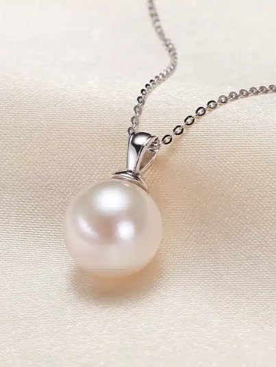 S925 Silver Freshwater Pearl Necklace